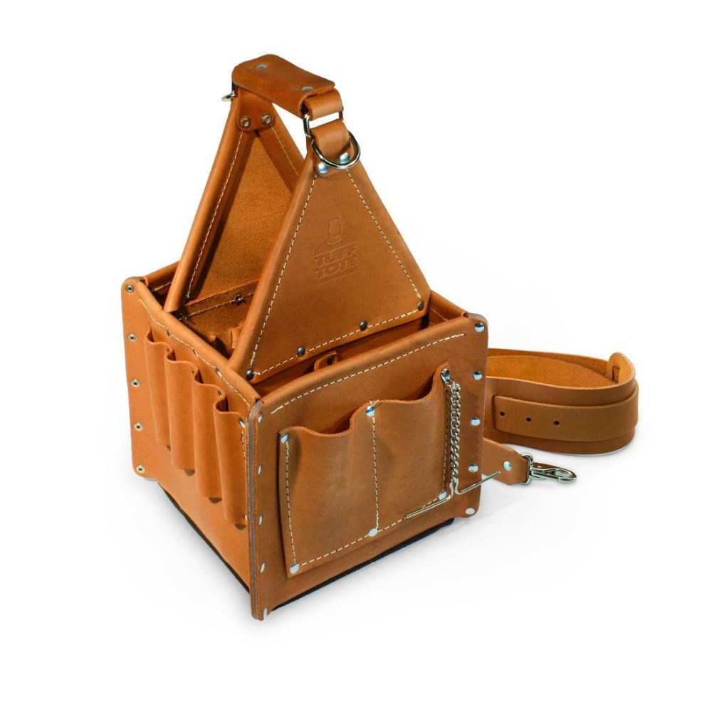 Ideal 35-975 Tuff-Tote Ultimate Tool Carrier, Premium Leather