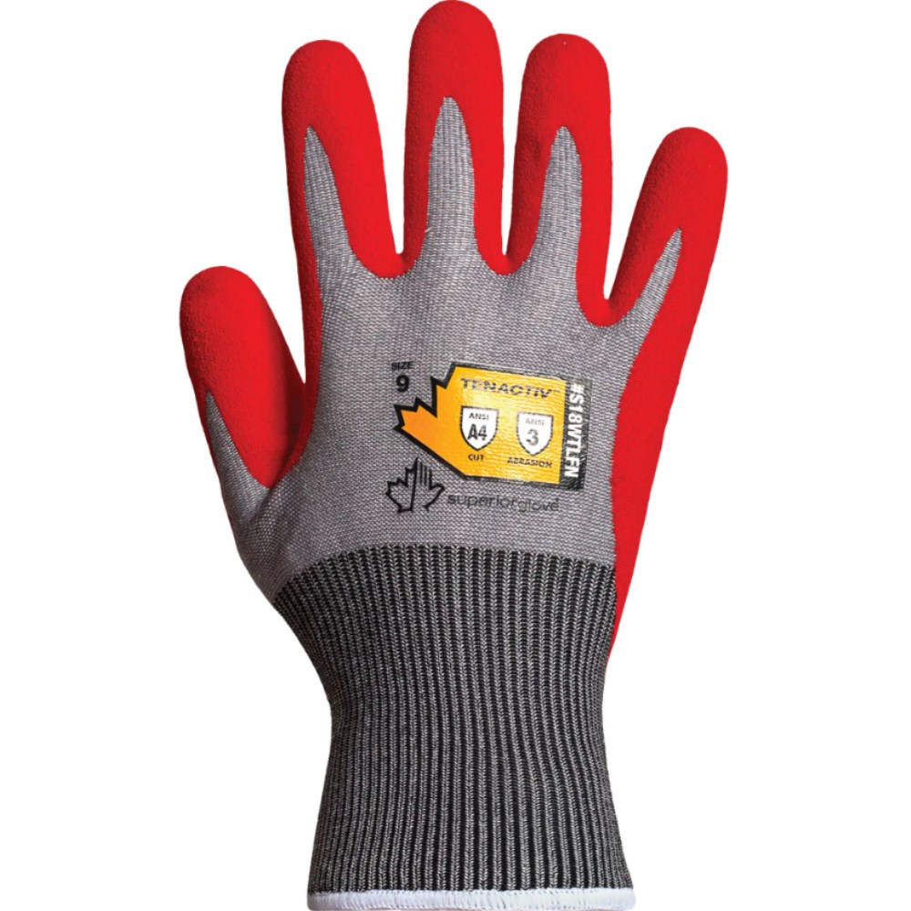 Level 4 cut-resistant knit by Superior Glove Works Ltd