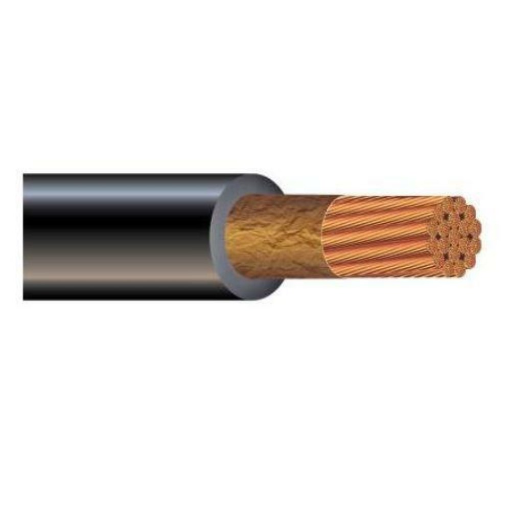 Welding Cable 1c#6 Class K Black 